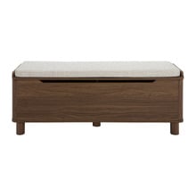 Rupert Boucle Storage Ottoman Bench